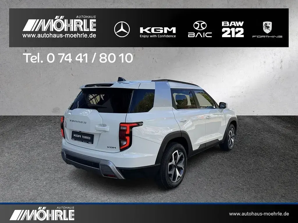 Neu KGM Torres 163 PS (119 kW) 2026 Weiß SUV