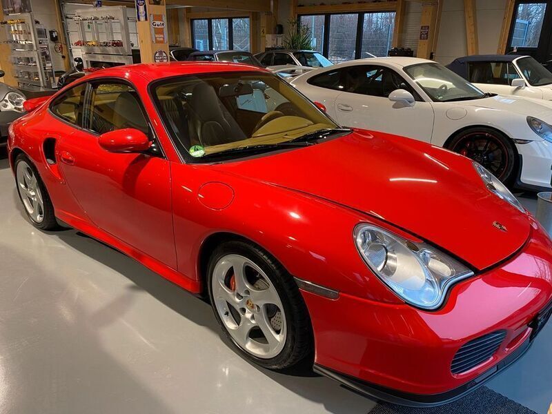 Rot Gebraucht 2001 Porsche 996 Turbo | 57.900 € (Superpreis) - Bild 1/4