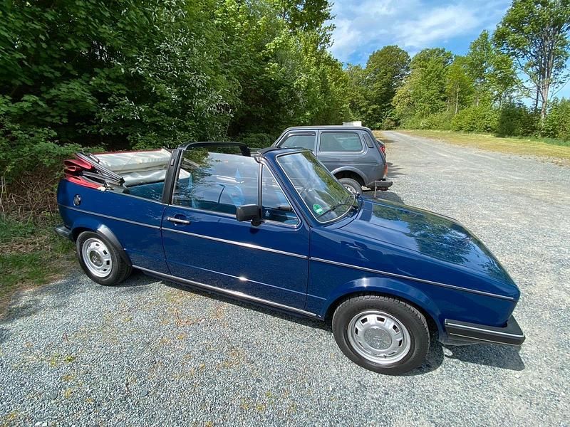 Gebraucht VW Golf Cabriolet 75 PS (55 kW) 1981 Blau Cabrio