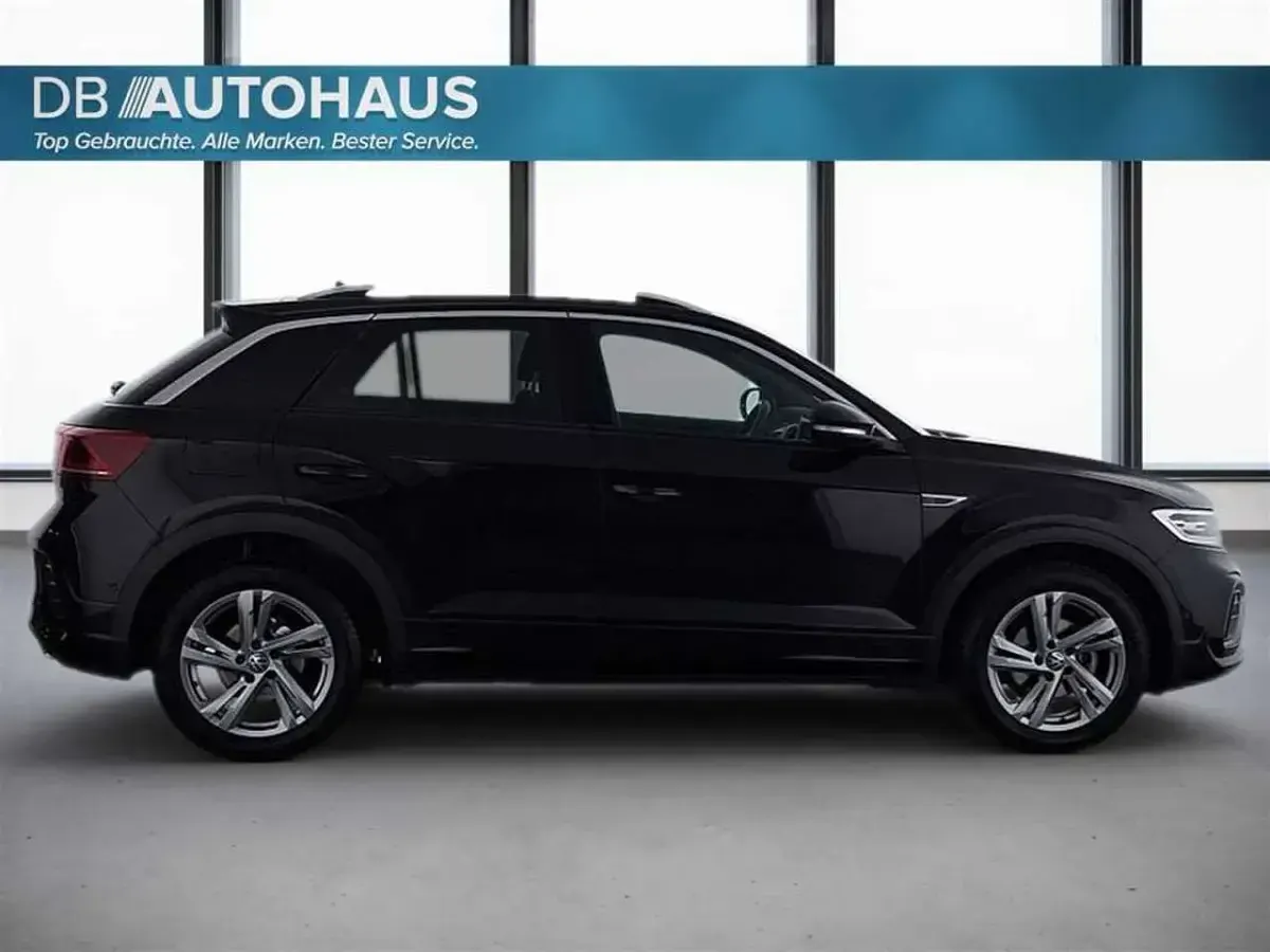 Gebraucht VW T-Roc R-line 150 PS (110 kW) 2024 Schwarz SUV
