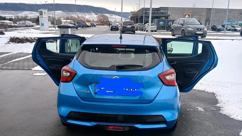Gebraucht Nissan Micra 90 PS (66 kW) 2017 Blau Kleinwagen