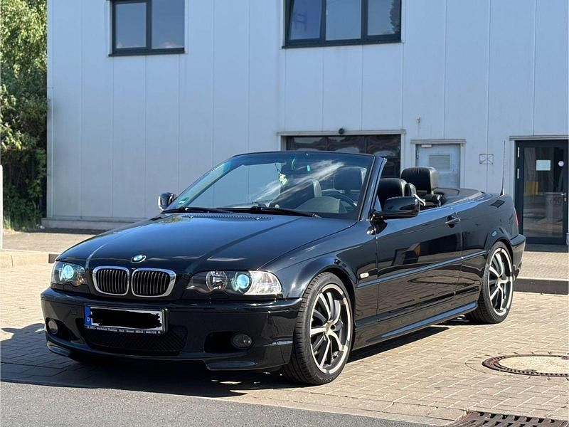 Schwarz Gebraucht 2003 BMW 320 Cabriolet M Sport Cabrio | 7.800 € (Guter Preis) - Bild 1/4