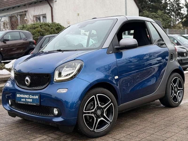 Gebraucht Smart ForTwo Cabrio Prime 90 PS (66 kW) 2018 Titania grey Cabrio