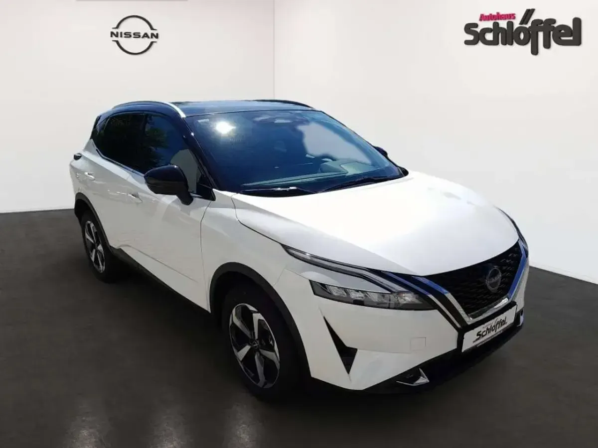 Gebraucht Nissan Qashqai N-Connecta 158 PS (116 kW) 2024 Pearl white pearleffekt/ dach SUV
