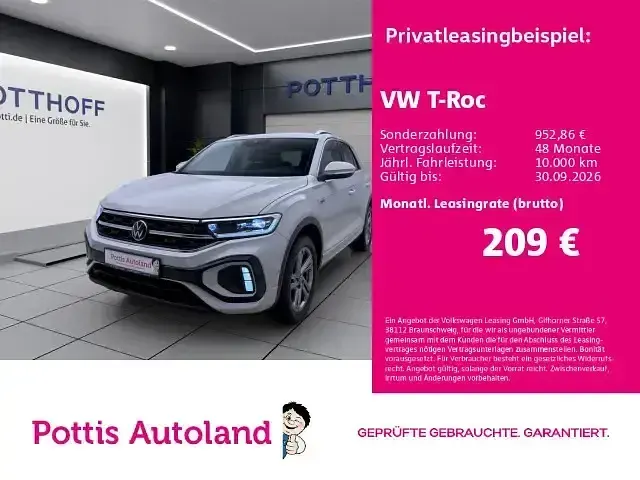 Gebraucht VW T-Roc R-line 110 PS (80 kW) 2024 SUV