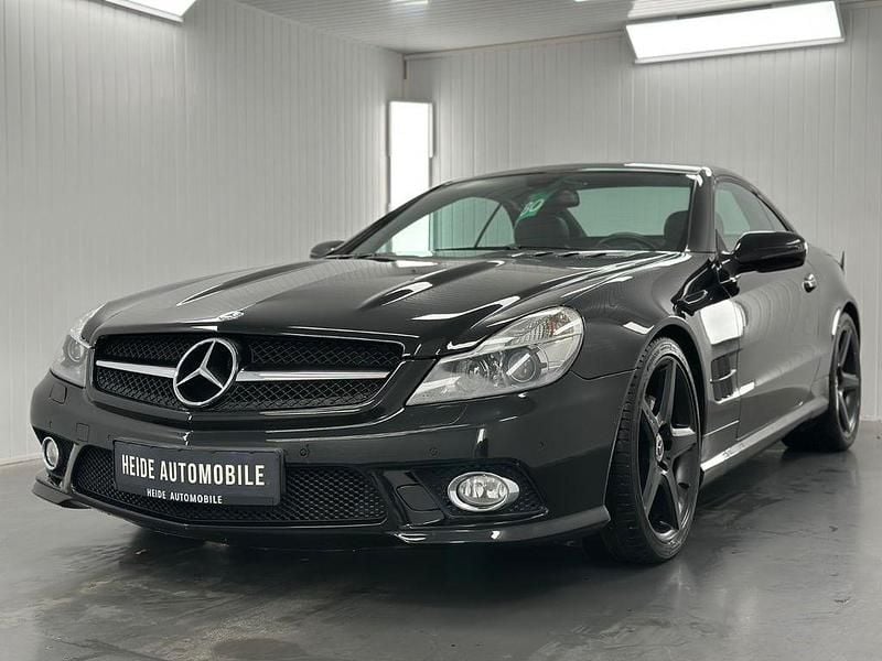 Schwarz Gebraucht 2008 Mercedes SL350 AMG Cabrio | 25.990 € (Fairer Preis) - Bild 1/4