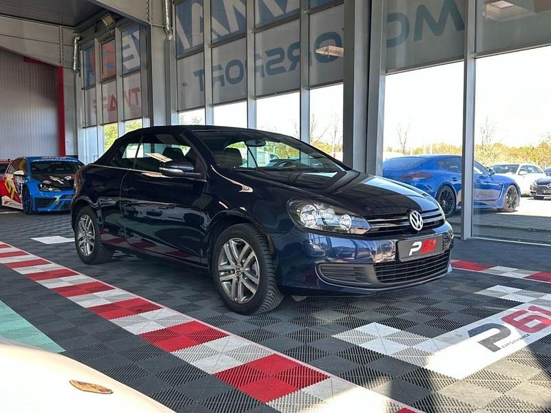 Gebraucht VW Golf Cabriolet 160 PS (117 kW) 2011 Blau Cabrio