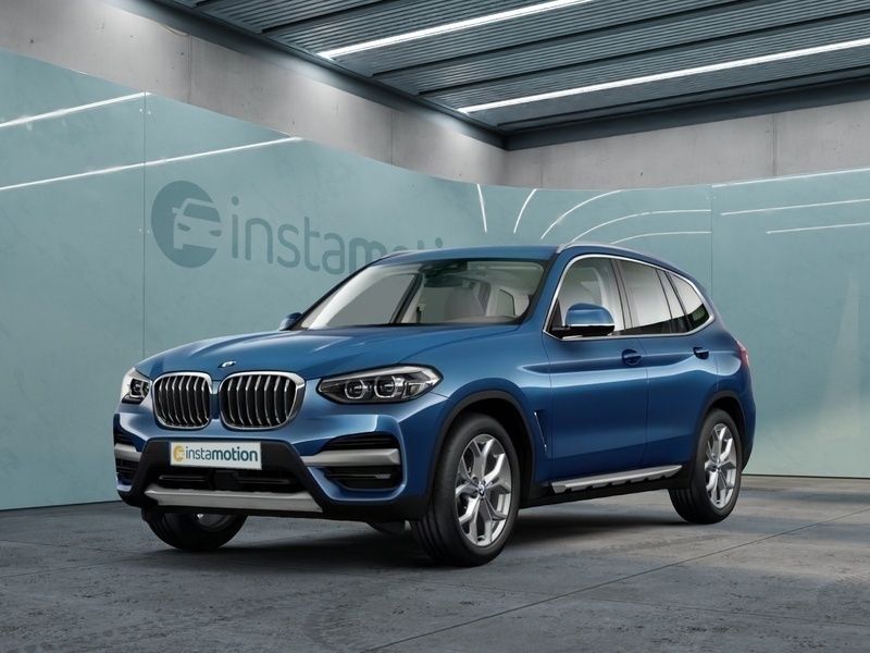 Blau Gebraucht 2021 BMW X3 xLine SUV | 34.550 € (Fairer Preis) - Bild 1/3