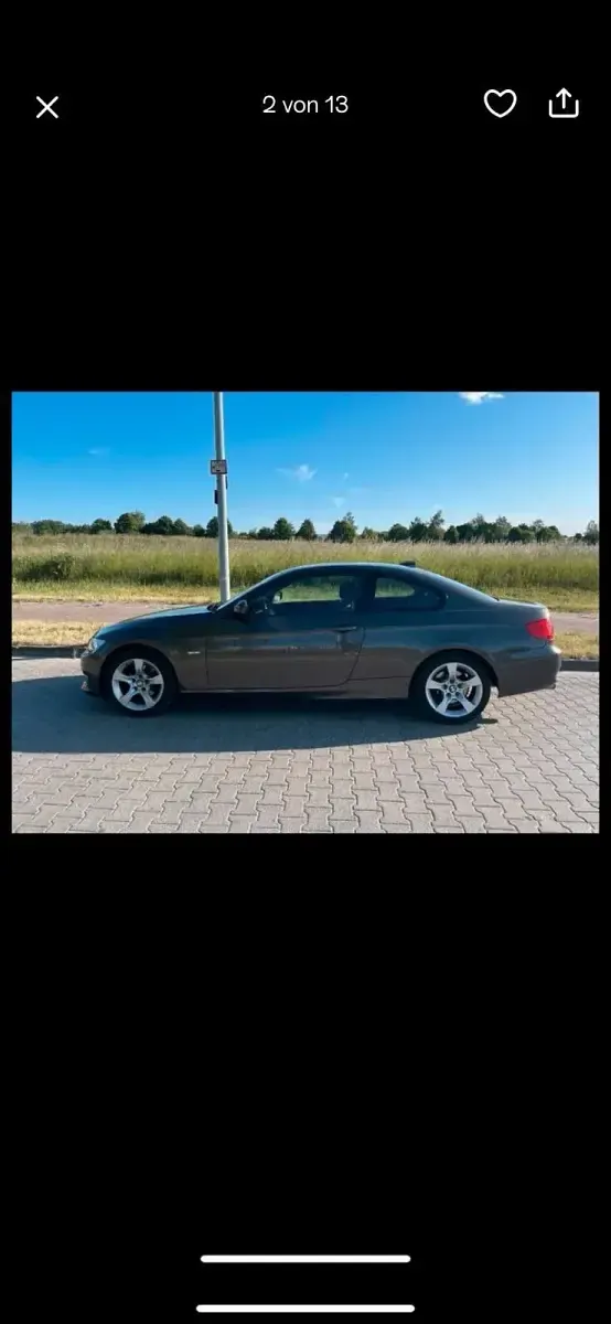 Gebraucht BMW 318 143 PS (105 kW) 2010 Braun Coupé