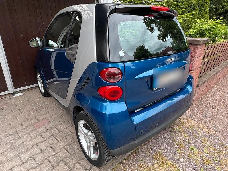 Blau Gebraucht 2007 Smart ForTwo Coupé Kleinwagen | 3.400 € (Etwas zu teuer) - Bild 1/4