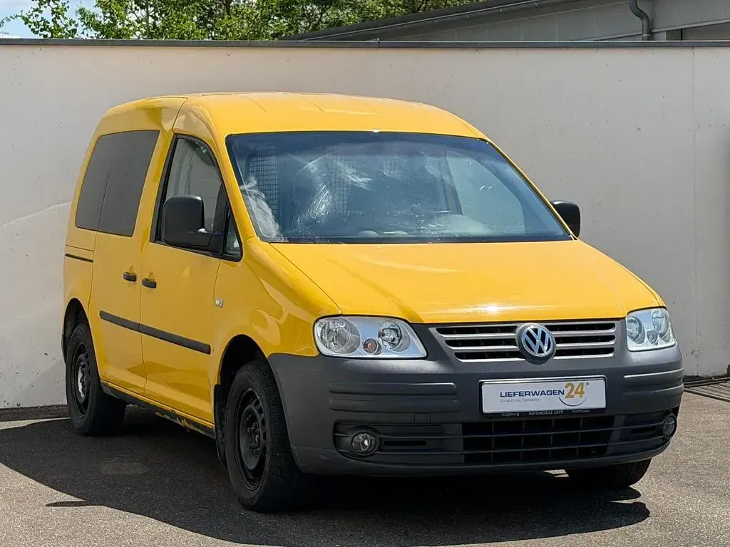 Gebraucht VW Caddy 69 PS (50 kW) 2005 Gelb Van / Kleinbus