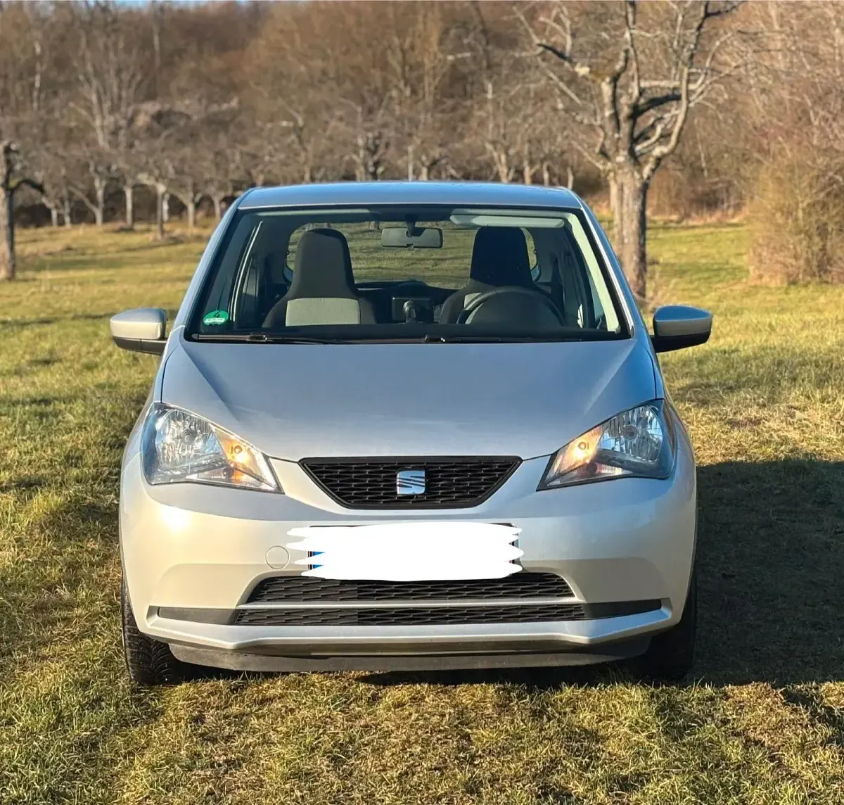Gebraucht Seat Mii Style 60 PS (44 kW) 2013 Silber Kleinwagen