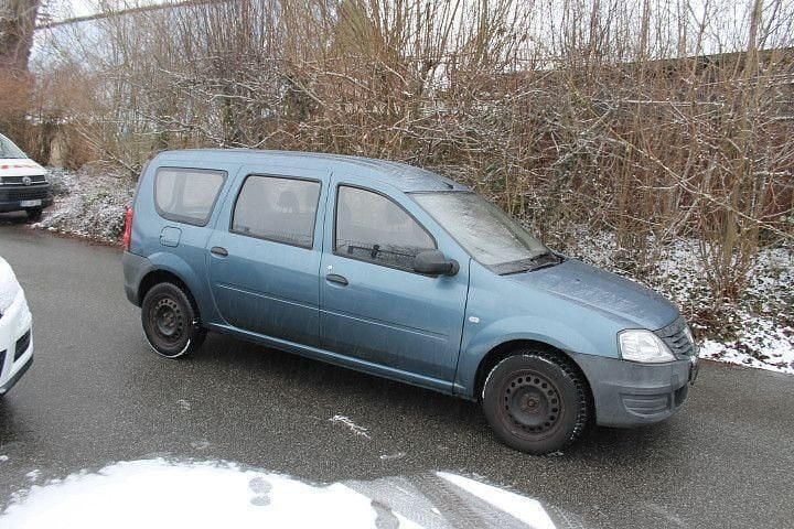 Gebraucht Dacia Logan MCV Basis 75 PS (55 kW) 2009 Blau Kombi