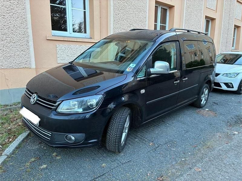 Gebraucht VW Caddy Maxi Comfortline 140 PS (102 kW) 2011 Schwarz Van / Kleinbus