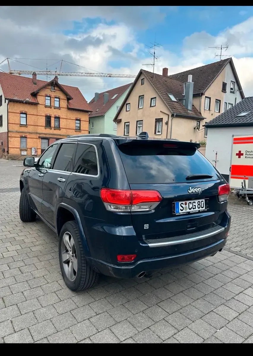 Gebraucht Jeep Grand Cherokee Overland 250 PS (183 kW) 2014 Blau SUV
