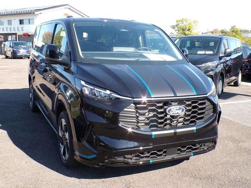 Obsidianschwarz metallic Neu 2025 Ford Tourneo Custom Active Van | 53.990 € (Etwas zu teuer) - Bild 1/4