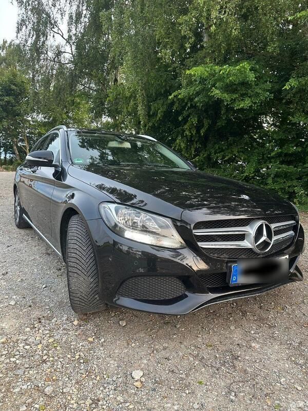 Schwarz Gebraucht 2015 Mercedes C180 Kombi | 14.000 € (Fairer Preis) - Bild 1/4