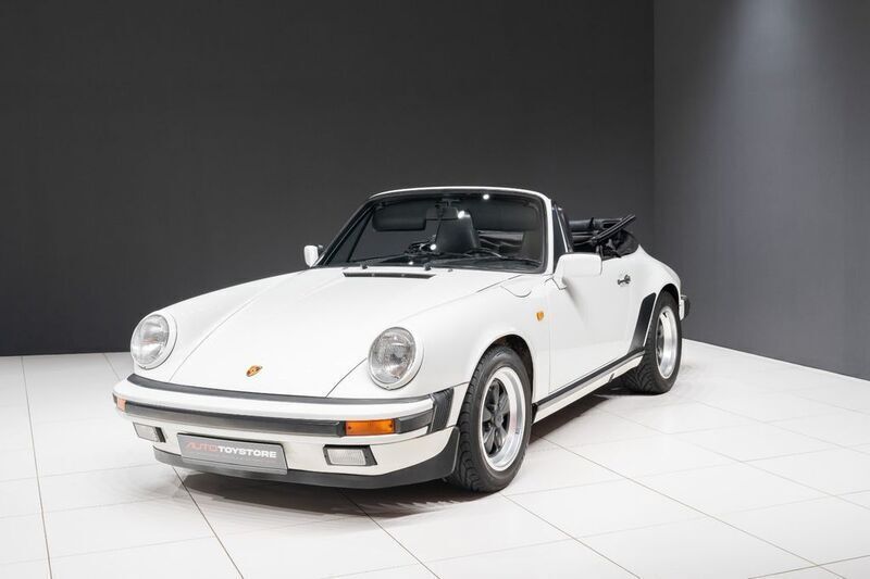 Weiß Gebraucht 1987 Porsche 911 Carrera Cabriolet Cabrio | 94.500 € - Bild 1/4