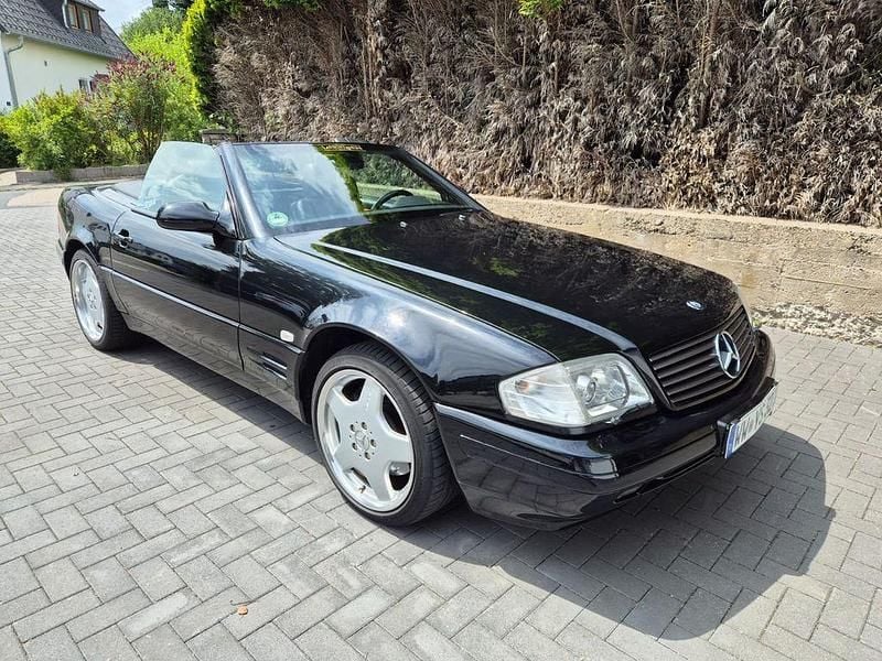 Gebraucht Mercedes SL320 224 PS (164 kW) 1998 Schwarz Cabrio