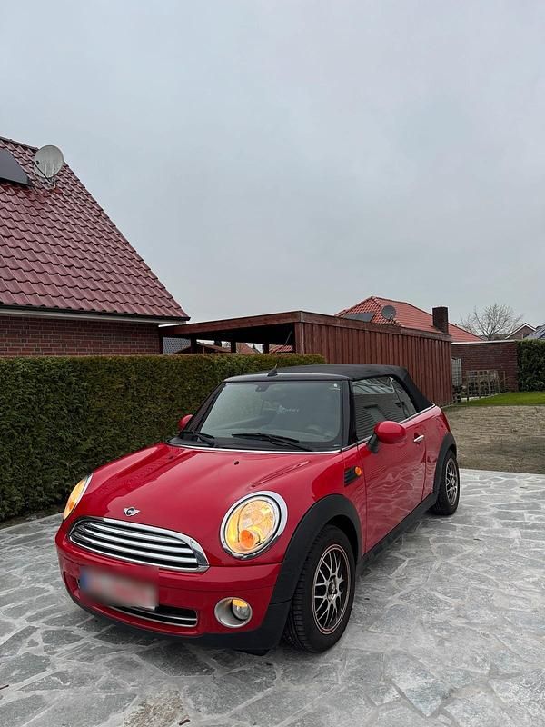 Rot Gebraucht 2010 Mini Cooper Cabriolet Cabrio | 4.350 € (Superpreis) - Bild 1/4