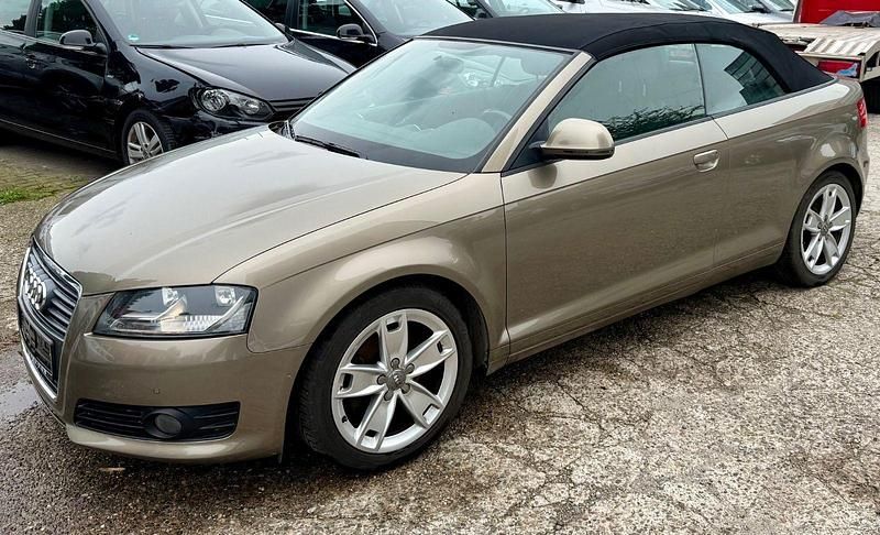 Beige Gebraucht 2009 Audi A3 Cabriolet Ambition Cabrio | 3.250 € - Bild 1/4
