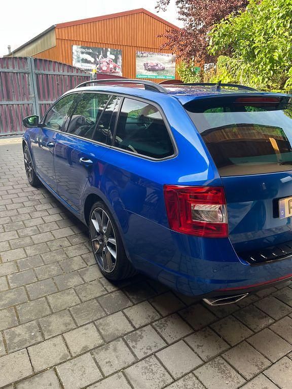 Gebraucht Skoda Octavia RS 220 PS (161 kW) 2014 Blau Kleinwagen