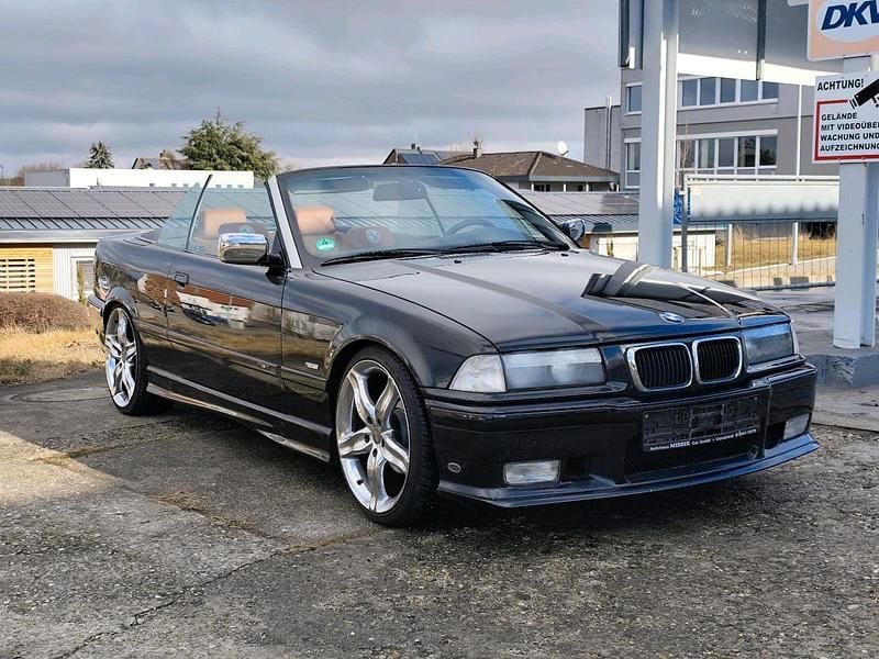 Schwarz Gebraucht 1997 BMW 320 Cabriolet Cabrio | 7.800 € (Superpreis) - Bild 1/4