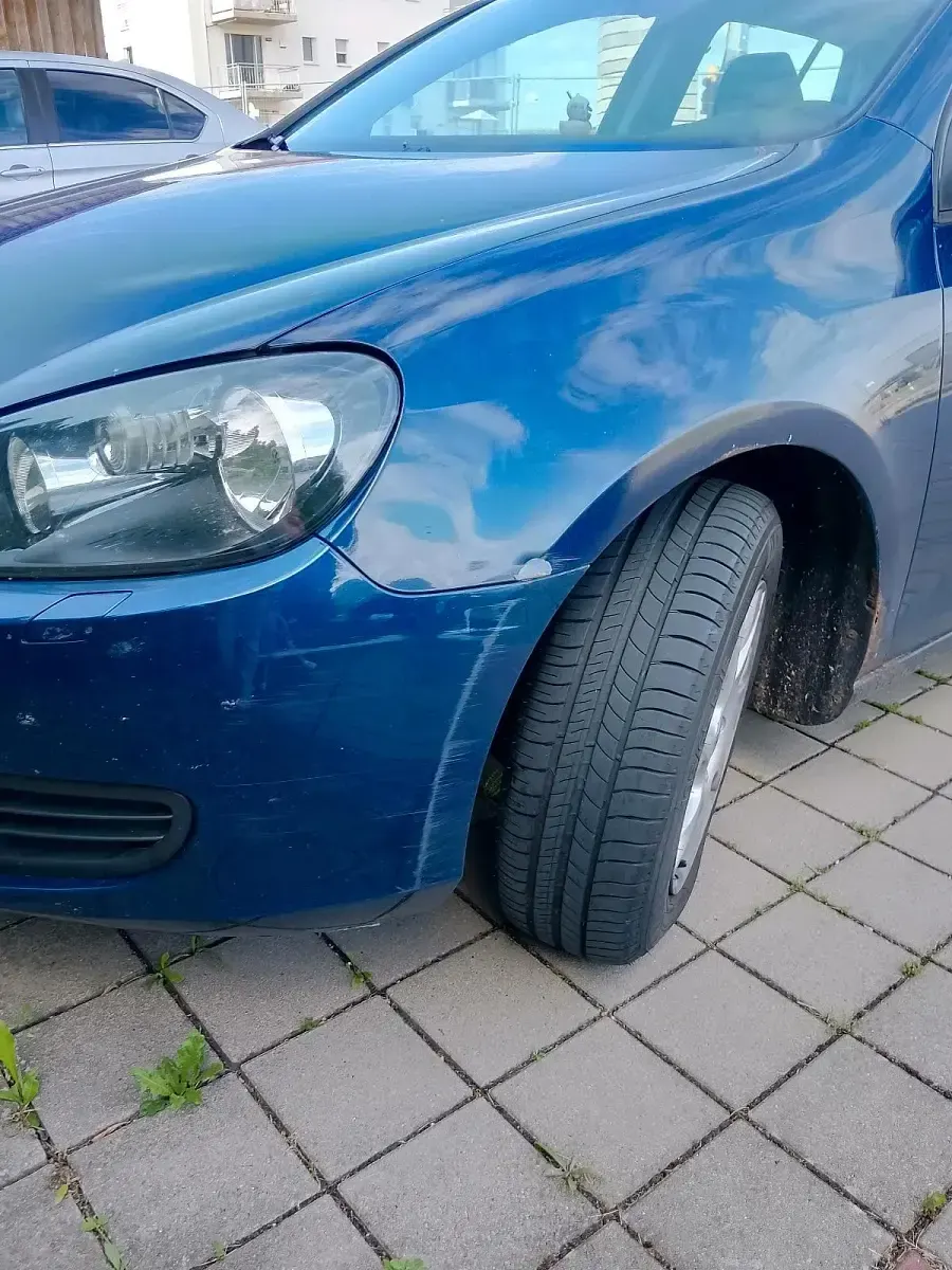 Gebraucht VW Golf VI 80 PS (58 kW) 2009 Blau Kleinwagen