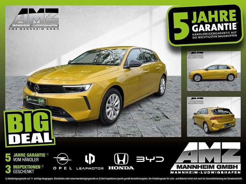 Gebraucht Opel Astra Edition 110 PS (80 kW) 2022 Kult gelb Limousine