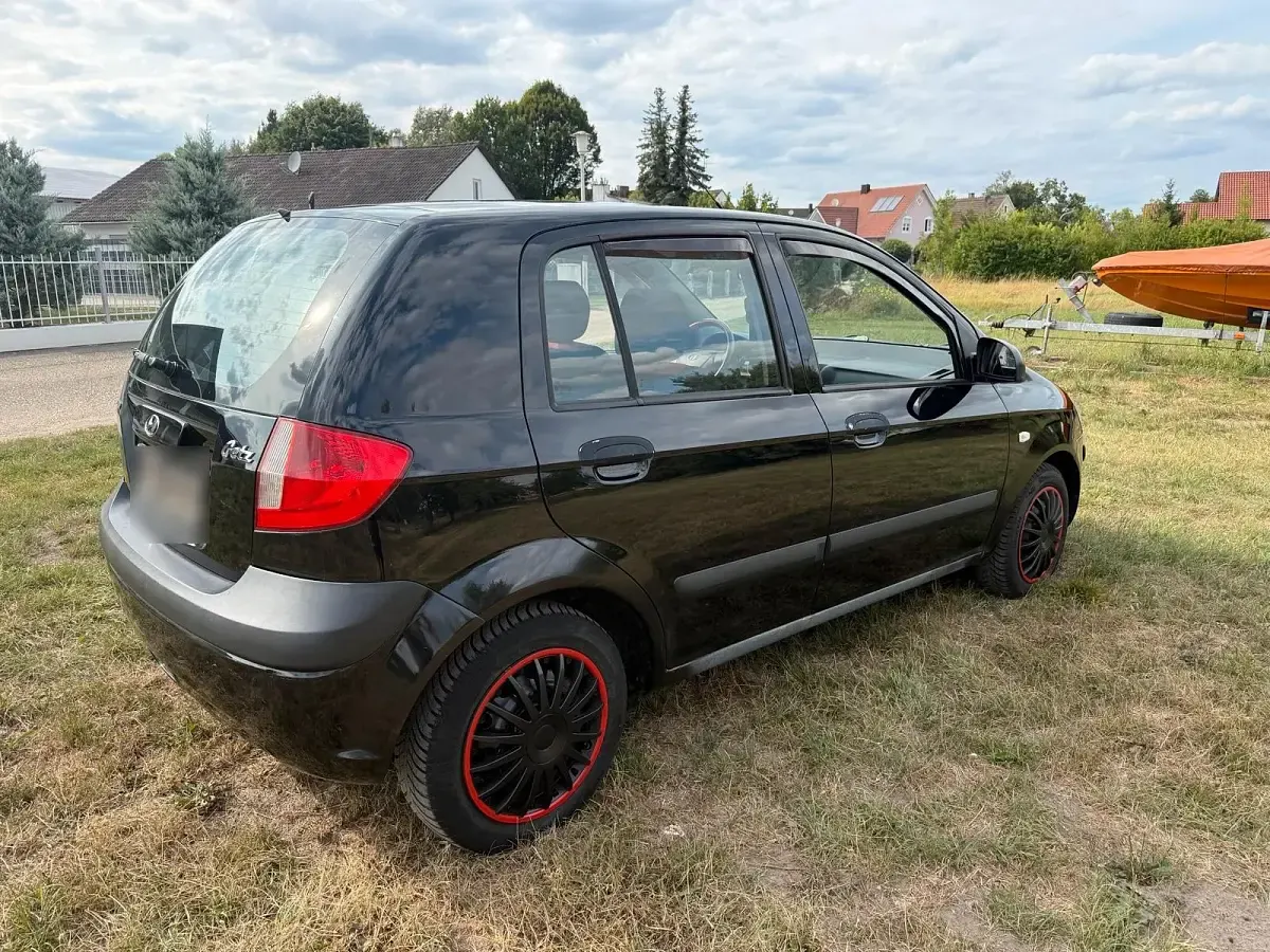 Gebraucht Hyundai Getz 67 PS (49 kW) 2008 Schwarz Kleinwagen