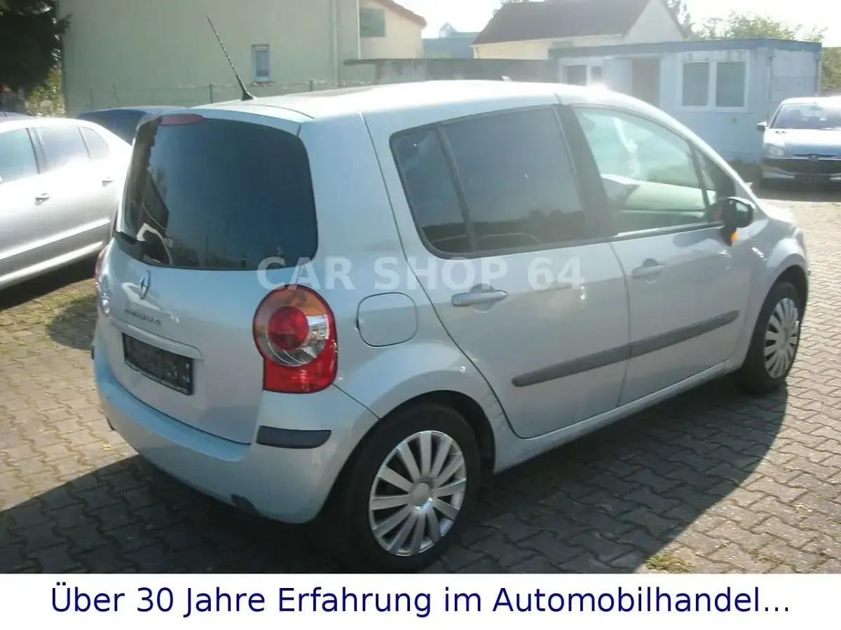 Gebraucht Renault Modus Dynamique 75 PS (55 kW) 2006 Silber Van / Kleinbus