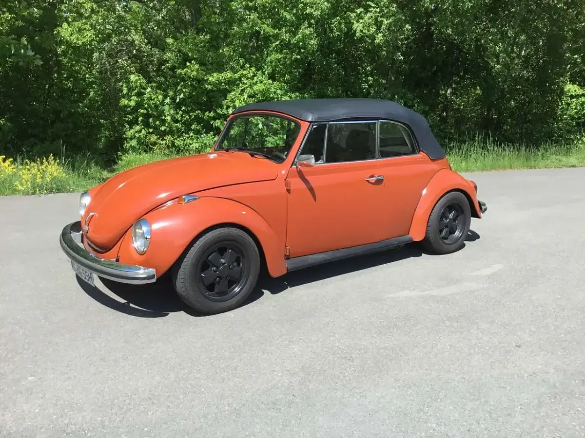 Gebraucht VW Käfer 94 PS (69 kW) 1971 Orange Cabrio