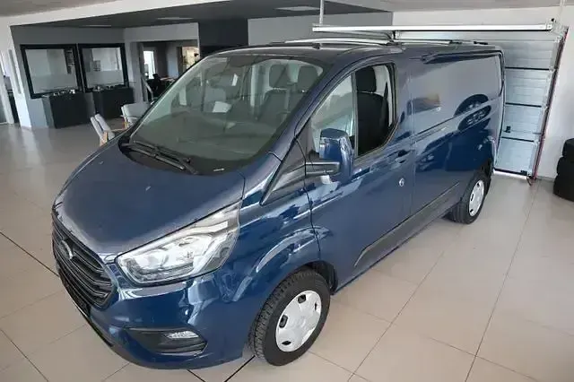 Occasion Ford Transit Custom Trend 131 ch (96 kW) 2020 Bleue Monospace