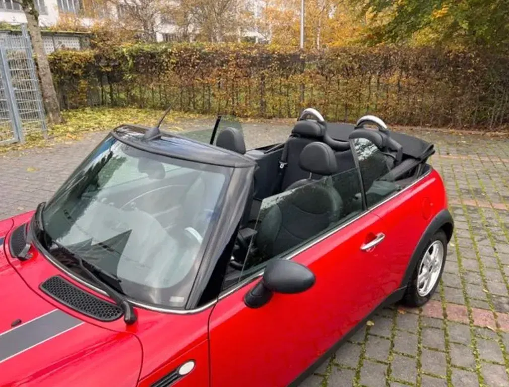 Gebraucht Mini One Cabriolet 90 PS (66 kW) 2008 Rot Cabrio