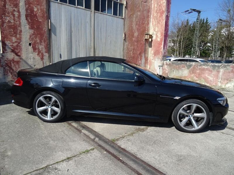 Gebraucht BMW 630 Cabriolet Efficient Dynamics 272 PS (200 kW) 2008 Black sapphire metallic Cabrio