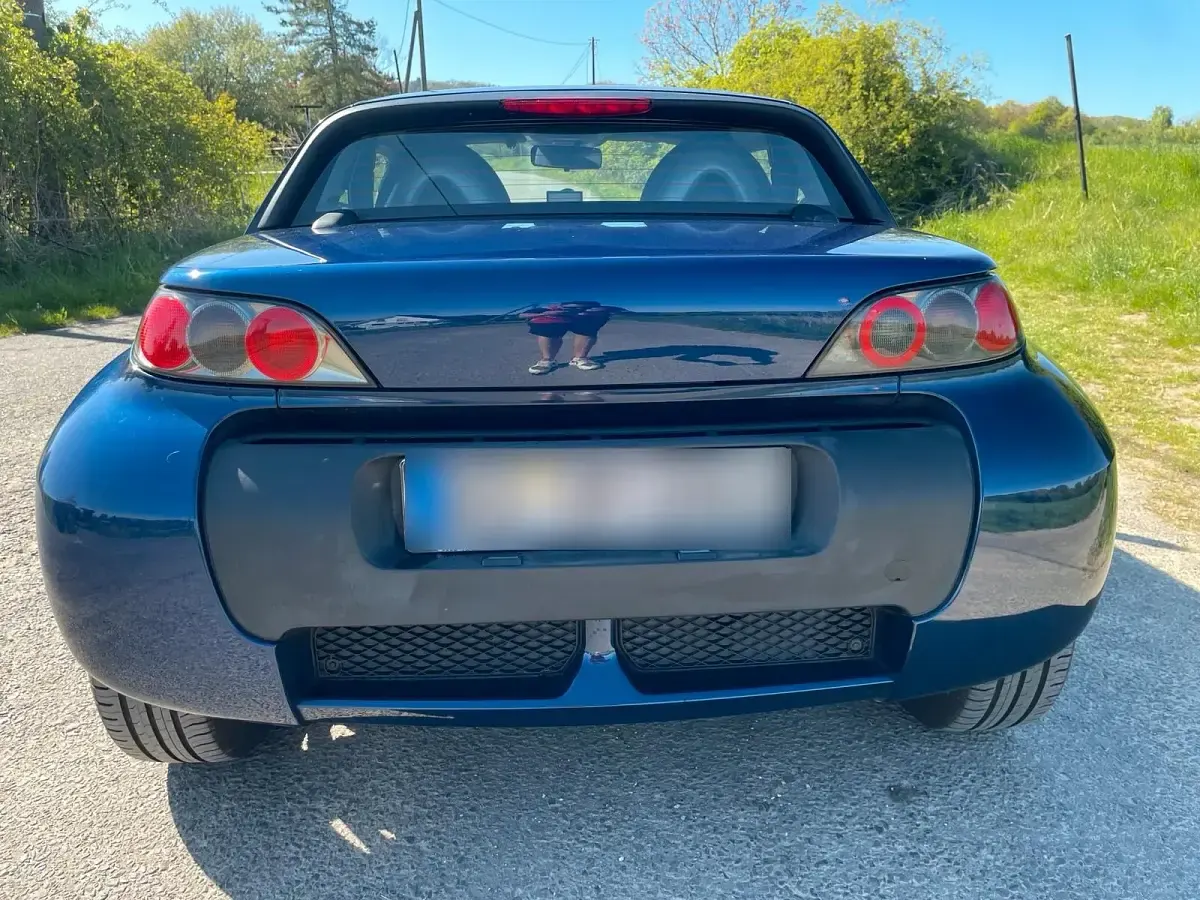 Usata Smart Roadster 61 CV (44 kW) 2004 Blu Cabrio