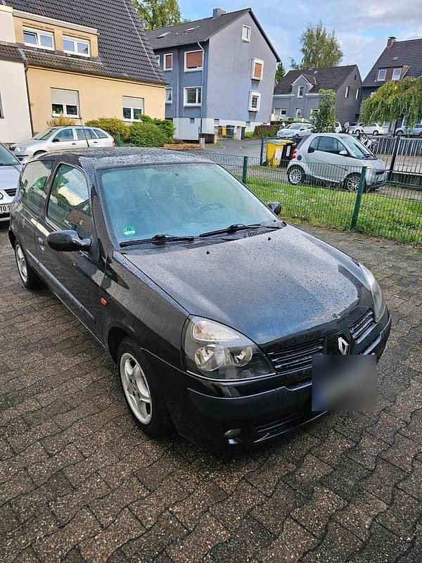Schwarz Gebraucht 2005 Renault Clio II Kleinwagen | 1.490 € (Fairer Preis) - Bild 1/4