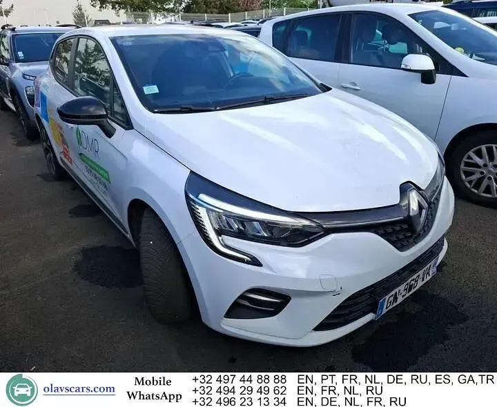 Używany Renault Clio V Evolution 65 KM (47 kW) 2023 Biały Sedan/Limuzyna