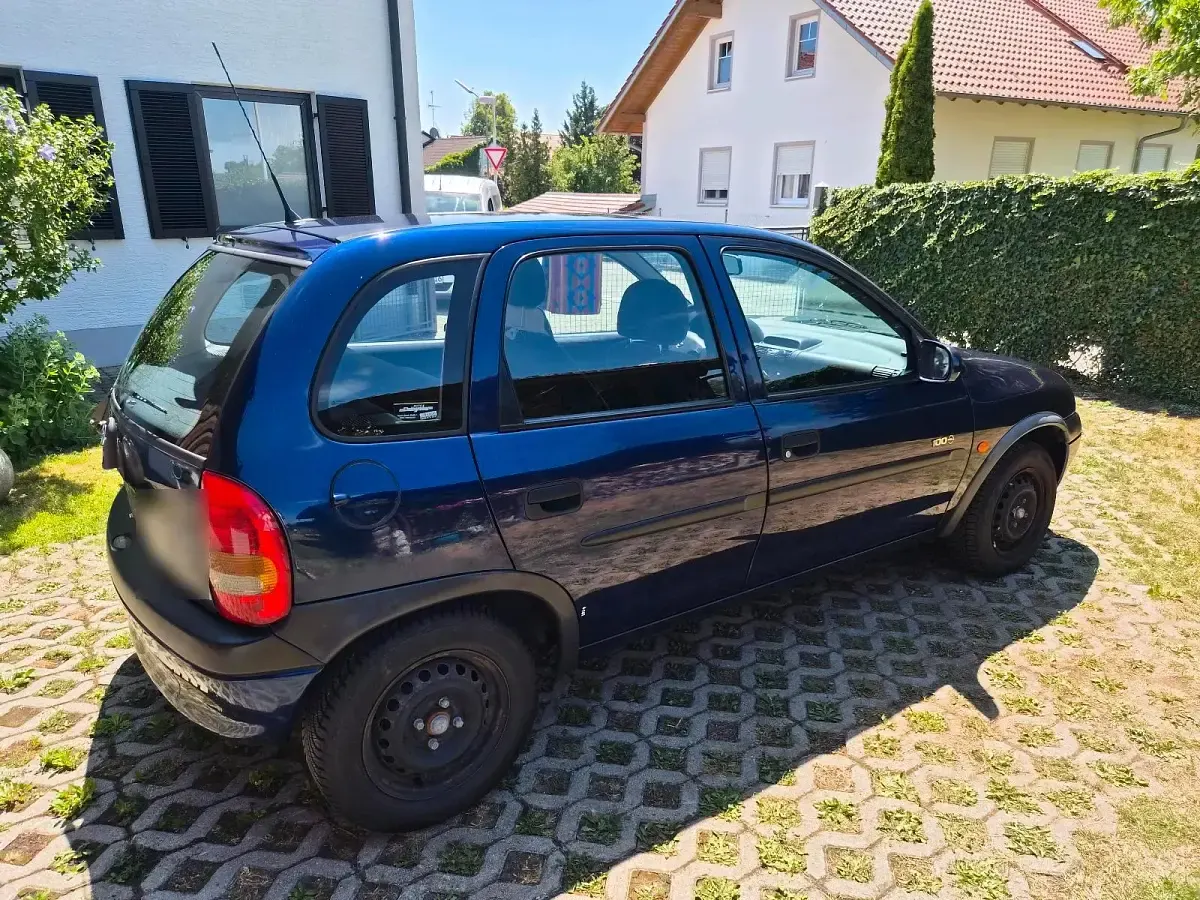Gebraucht Opel Corsa Eco 60 PS (44 kW) 1999 Blau Kleinwagen