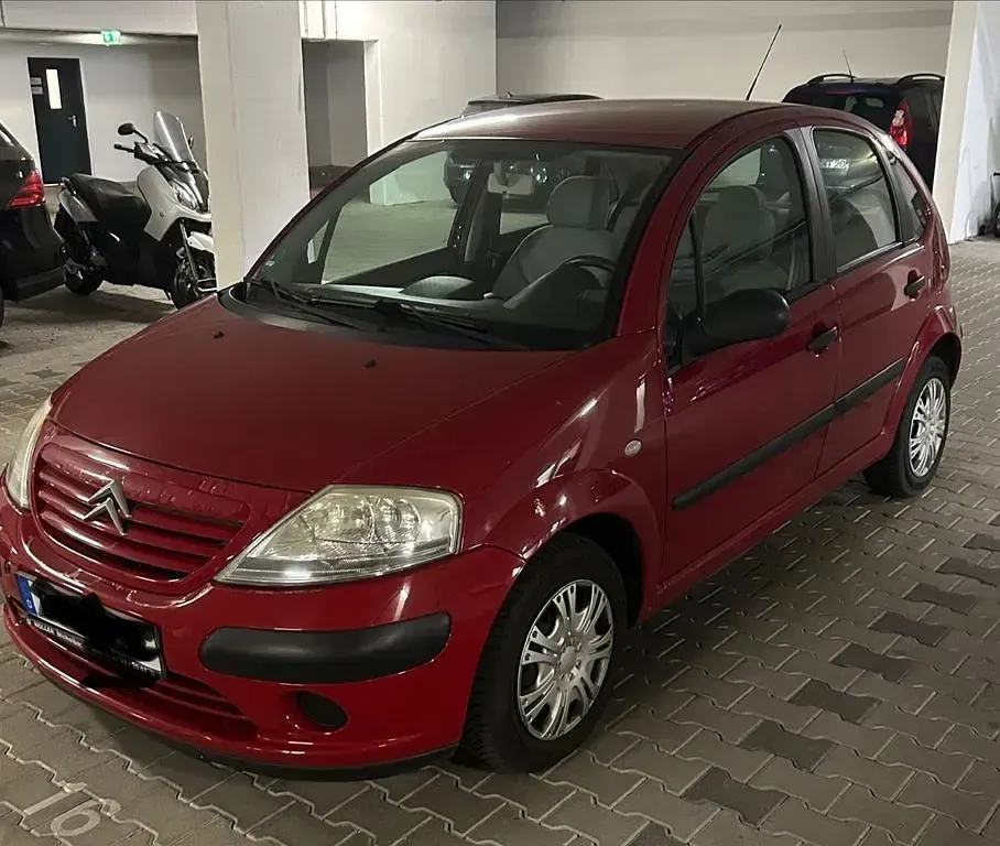 Gebraucht Citroën C3 60 PS (44 kW) 2003 Rot Limousine