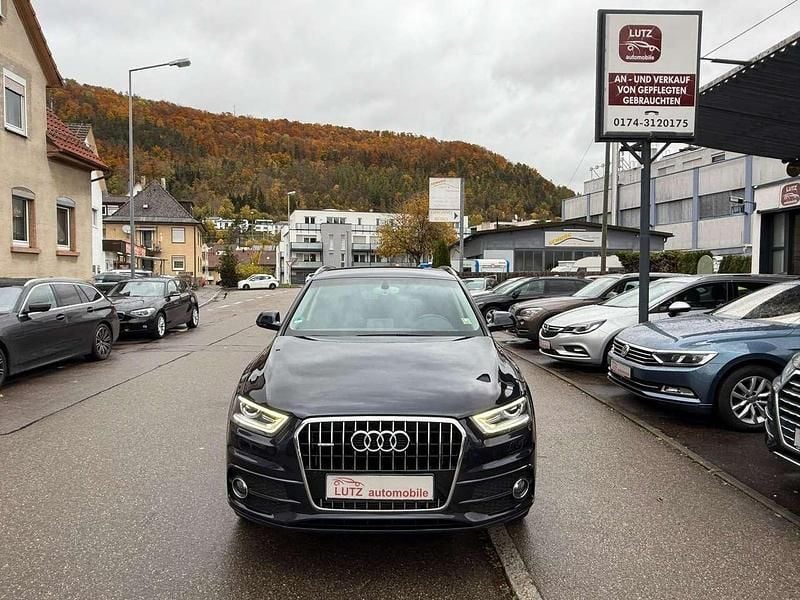 Kobaltblau Gebraucht 2013 Audi Q3 S-Line SUV | 12.300 € (Guter Preis) - Bild 1/4