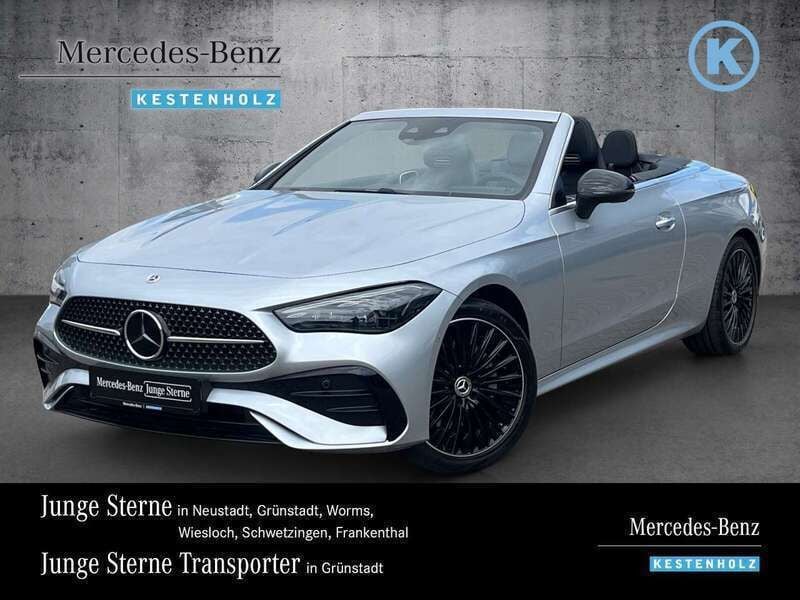 Hightechsilber Gebraucht 2024 Mercedes CLE200 AMG Cabrio | 67.940 € - Bild 1/4