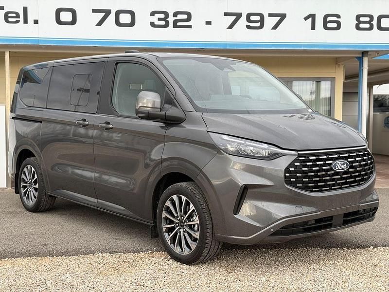 Grau Neu 2025 Ford Tourneo Custom Titanium X Van / Kleinbus | 56.990 € (Fairer Preis) - Bild 1/4