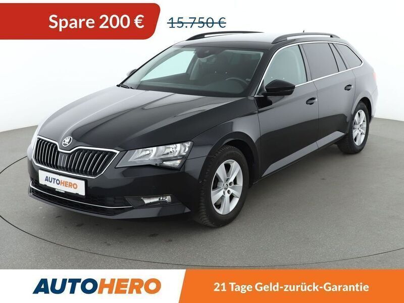 Schwarz Gebraucht 2016 Skoda Superb Ambition Limousine | 15.550 € (Fairer Preis) - Bild 1/3