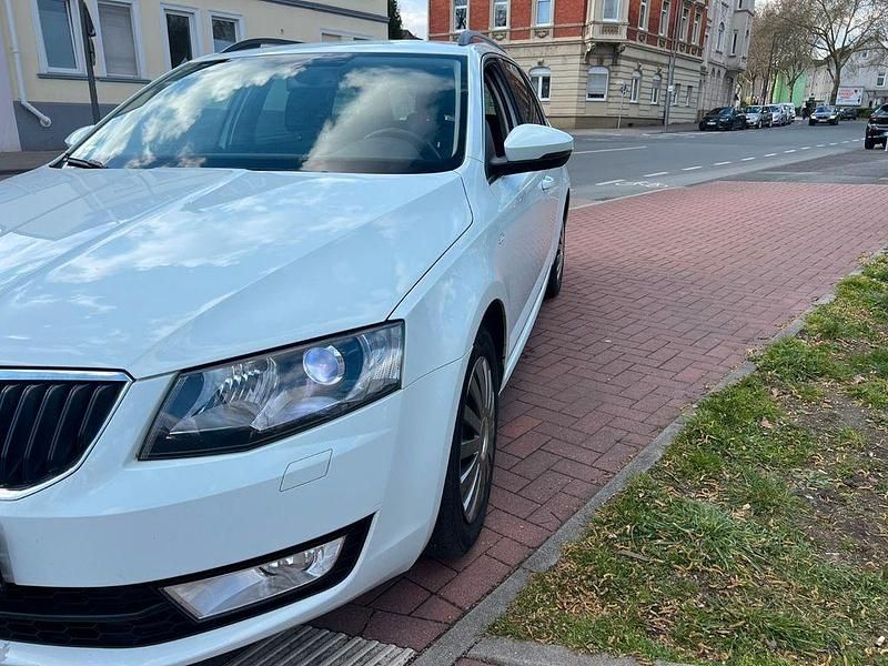 Gebraucht Skoda Octavia 110 PS (80 kW) 2015 Weiß Kleinwagen