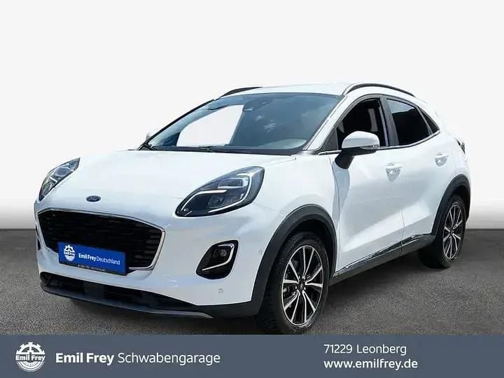 Weiß Gebraucht 2022 Ford Puma Titanium X SUV | 20.550 € (Guter Preis) - Bild 1/4