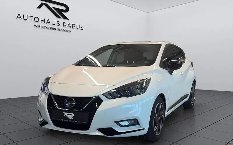 Gebraucht Nissan Micra Acenta 92 PS (67 kW) 2021 Weiß Kleinwagen