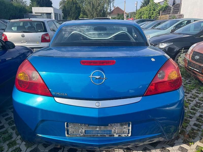 Gebraucht Opel Tigra Enjoy 90 PS (66 kW) 2005 Antiguablau mi2 Cabrio