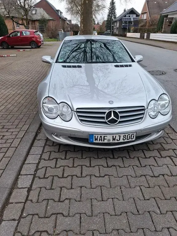 Gebraucht Mercedes SL350 Edition 245 PS (180 kW) 2004 Silber Cabrio