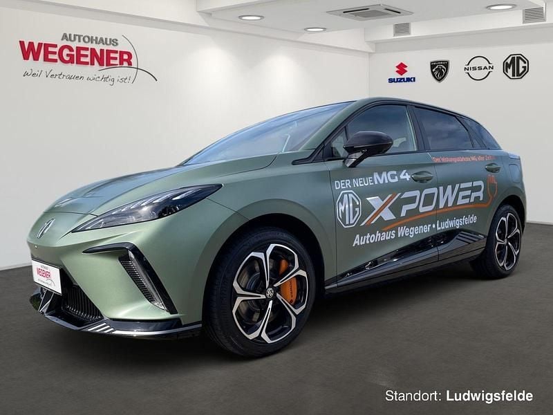 Gebraucht MG MG4 EV 319 kW (435 PS) 2023 Hunter green & black roof Kleinwagen